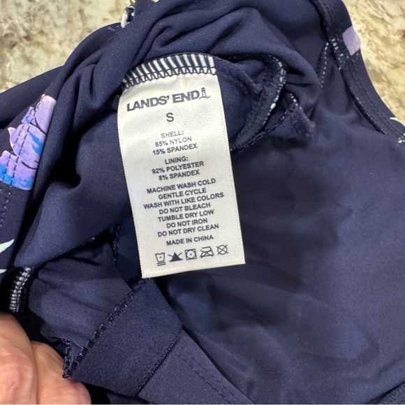 Lands End Women Tulip Wrap Mini Swim Dress size s - Picture 12 of 12